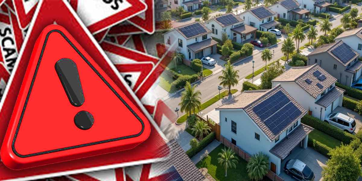 solar panel scams