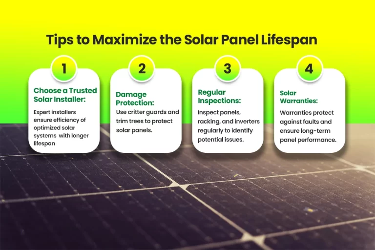 Tips to maximize the solar panel lifespan
