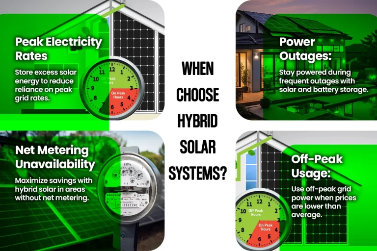 when to hybrid solar system