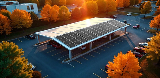 solar carport installation