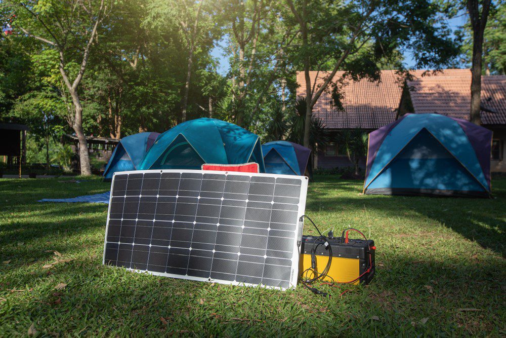 solar camping