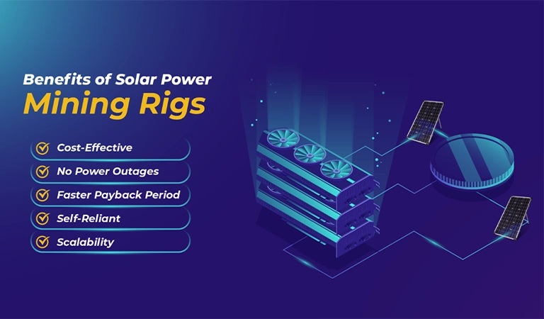 solar power mining rigs