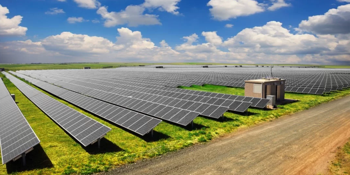 large scale solar panel projects
