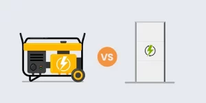 Solar Battery vs. Generator