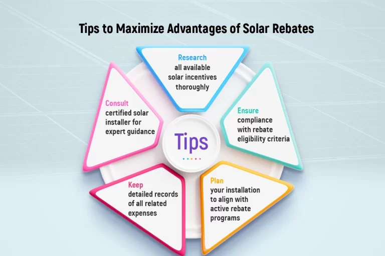 How do solar rebates and incentives work ?